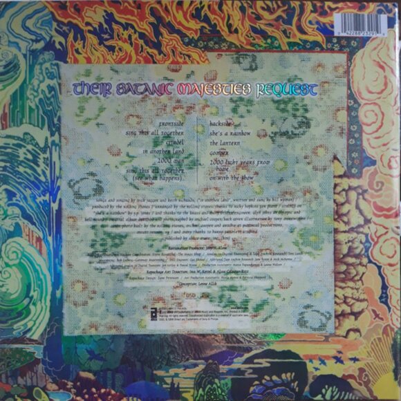 rolling stones their satanic majesties request NEW 2003 EU 180 gram LP - trippy - Picture 4 of 6